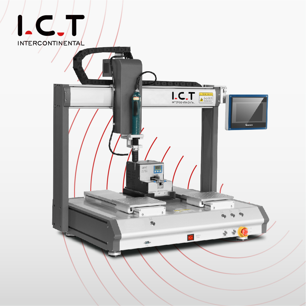 I.C.T-SCR540 |Unité de robot à vis de fixation en ligne à fixation automatique de bureau 