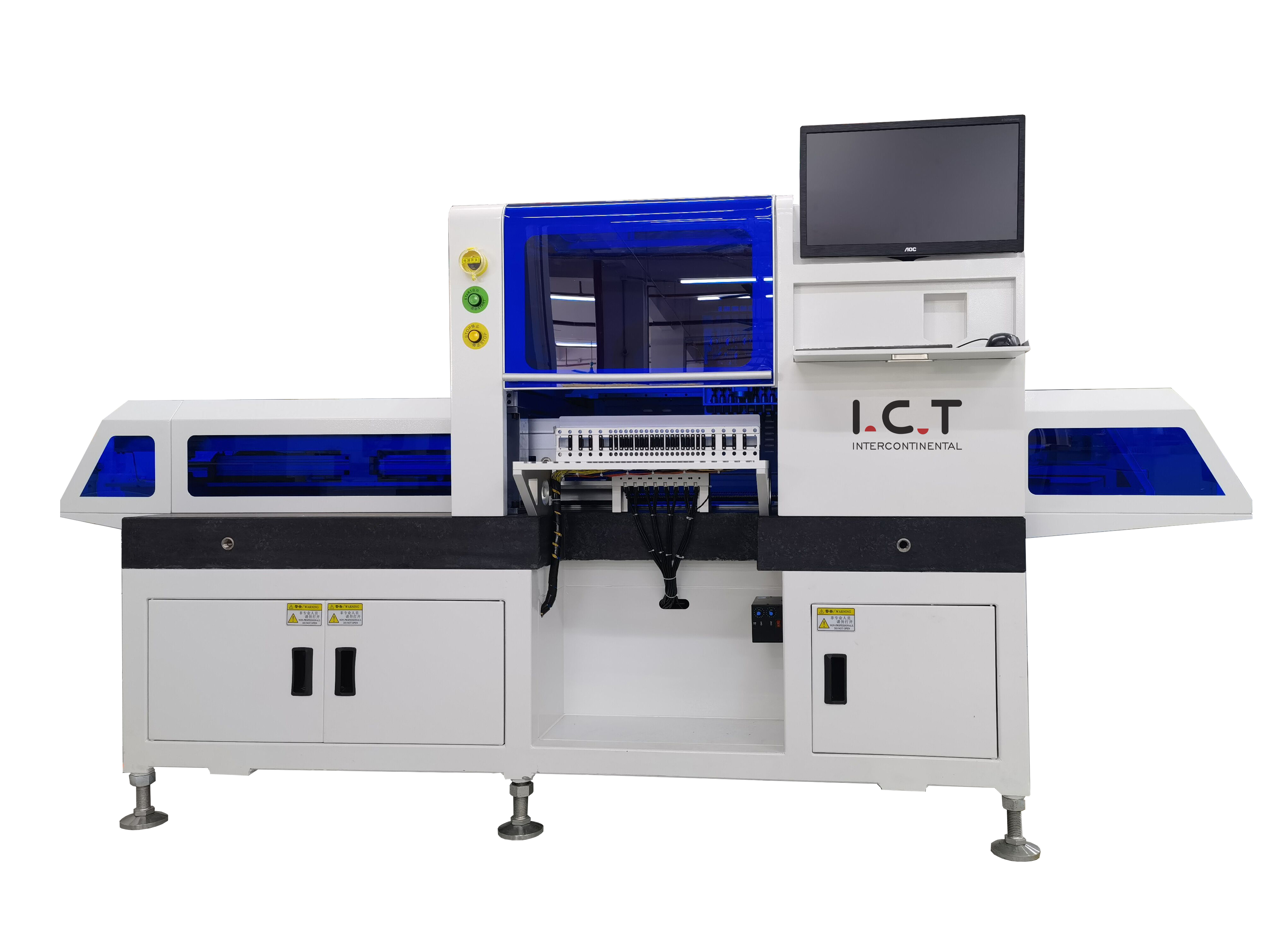 TIC |Composants de machine SMT de sélection et de placement de marquage de carte PCB à puce LED à grande vitesse avec une haute précision