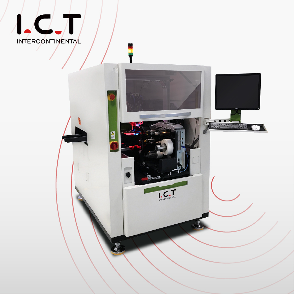 ICT-310P |Monteur d'étiquettes en ligne SMT dans la chaîne de montage de circuits imprimés