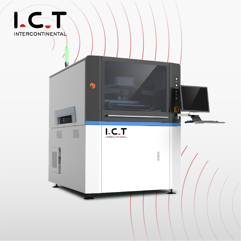 TIC |ict-4034 support de machine d'impression de carte PCB SMT automatique ully pochoir sans cadre