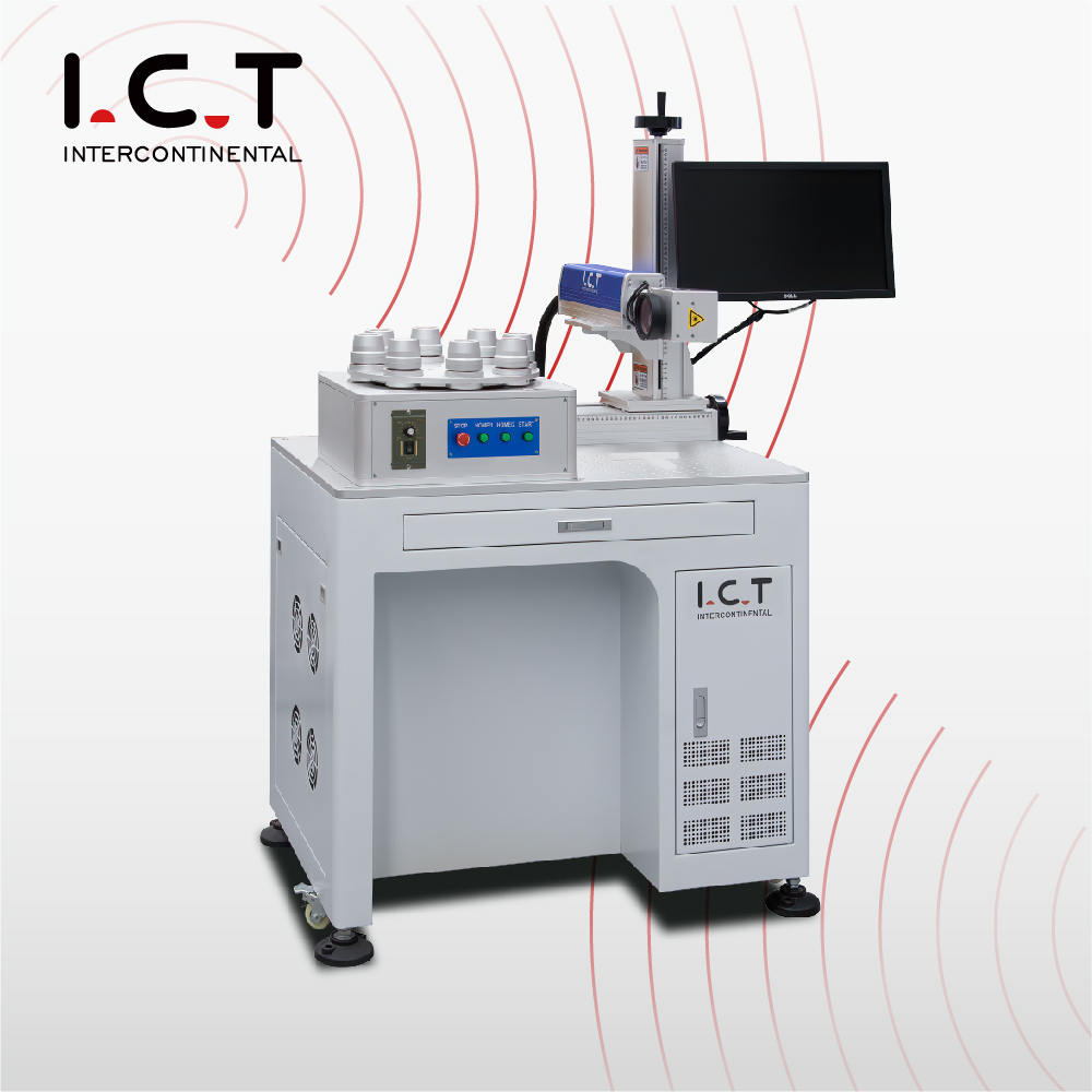 ​ICT-400 |Machine de marquage laser UV fibre Co2 Machine Raycus Galvo