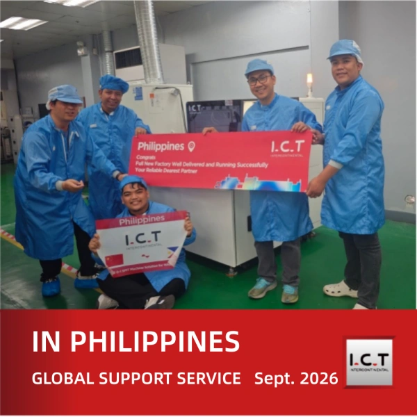 I.C.T Assistance technique mondiale pour le dépannage PCB aux Philippines
